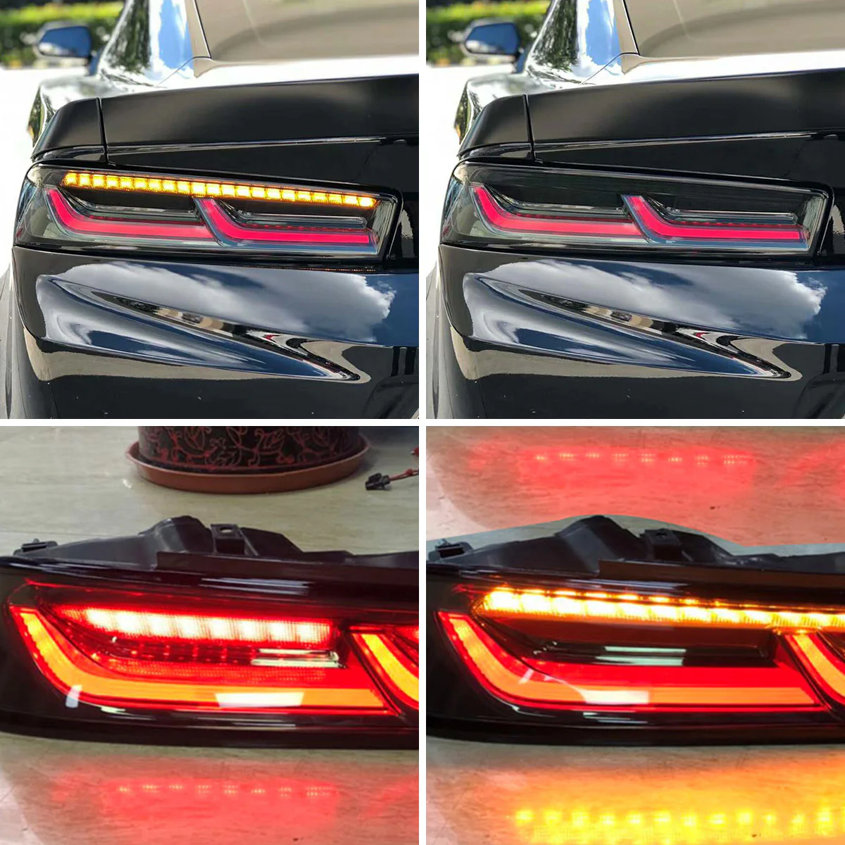 VLAND Taillights For Chevrolet Chevy Camaro 2016-2018 without Reversing Lights (Fit For European Models) - Image 12