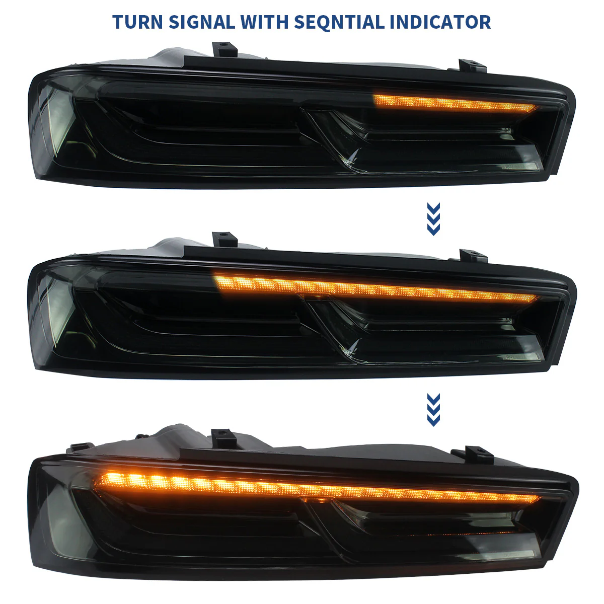 VLAND Taillights For Chevrolet Chevy Camaro 2016-2018 without Reversing Lights (Fit For European Models) - Image 7