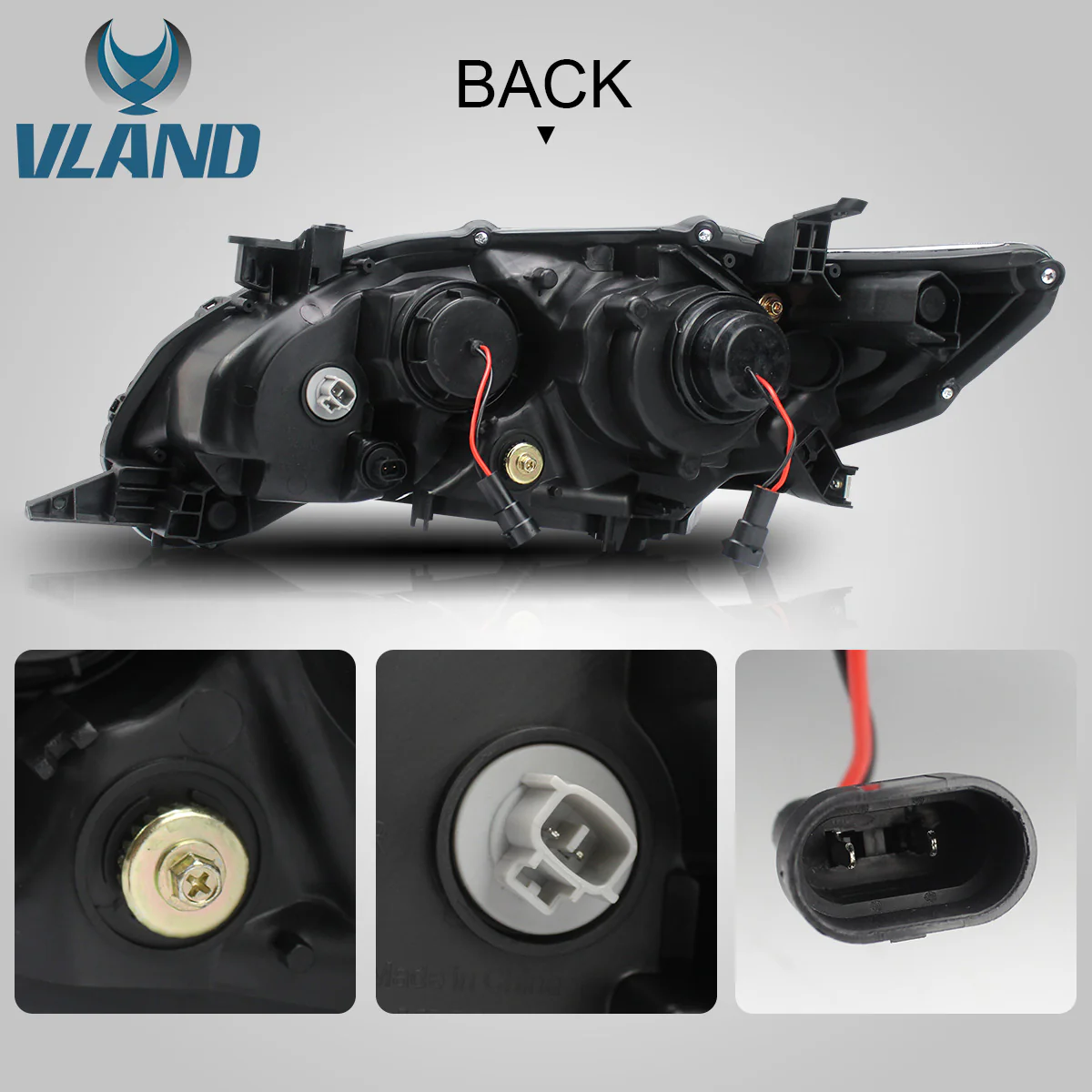 VLAND LED Headlights For Toyota Corolla 2011 2012 2013 - Image 6