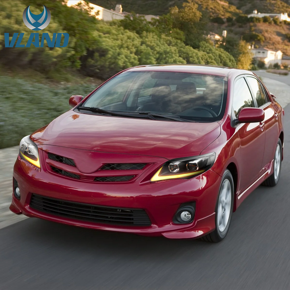 VLAND LED Headlights For Toyota Corolla 2011 2012 2013 - Image 8