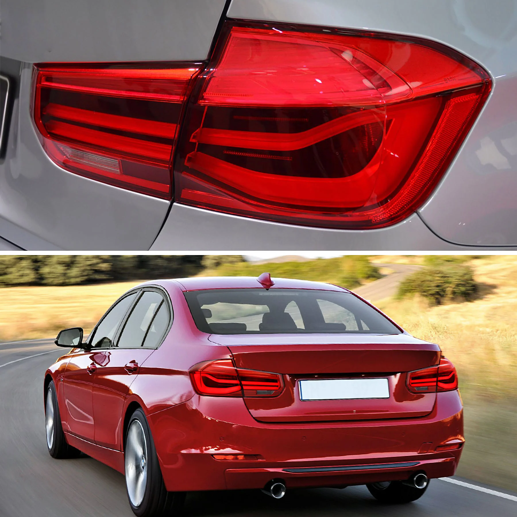VLAND Full LED Taillights For BMW 3-Series BMW F30 F35 F80 320i 328i 328D 335i M3 6th Gen Sedan 2012-2019 - Image 12