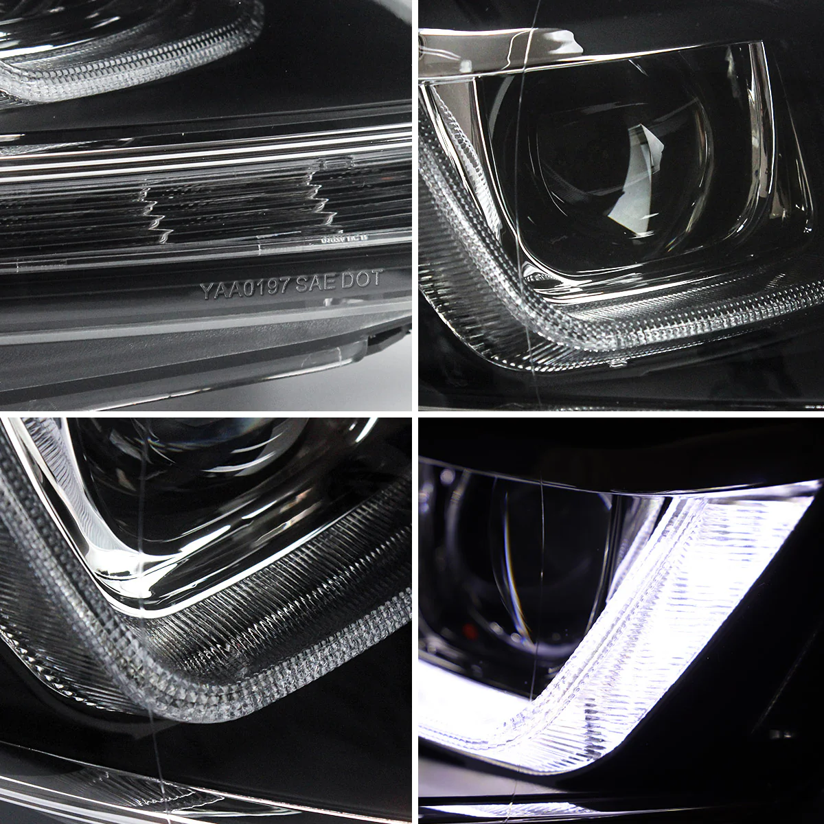 VLAND Projector Headlights For Volkswagen Golf MK6 2009-2014(Europe is 2008-2012) - Image 12