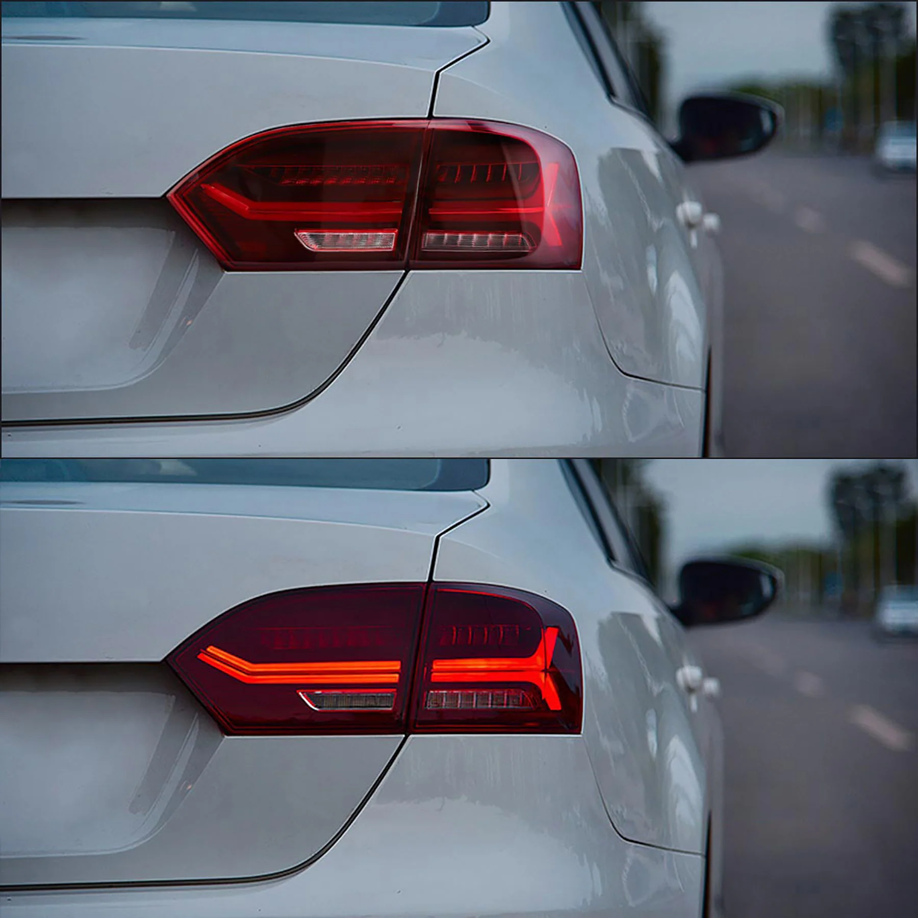 VLAND LED Sequential Tail Lights For 2011-2014 Volkswagen Jetta Sagitar - Image 11