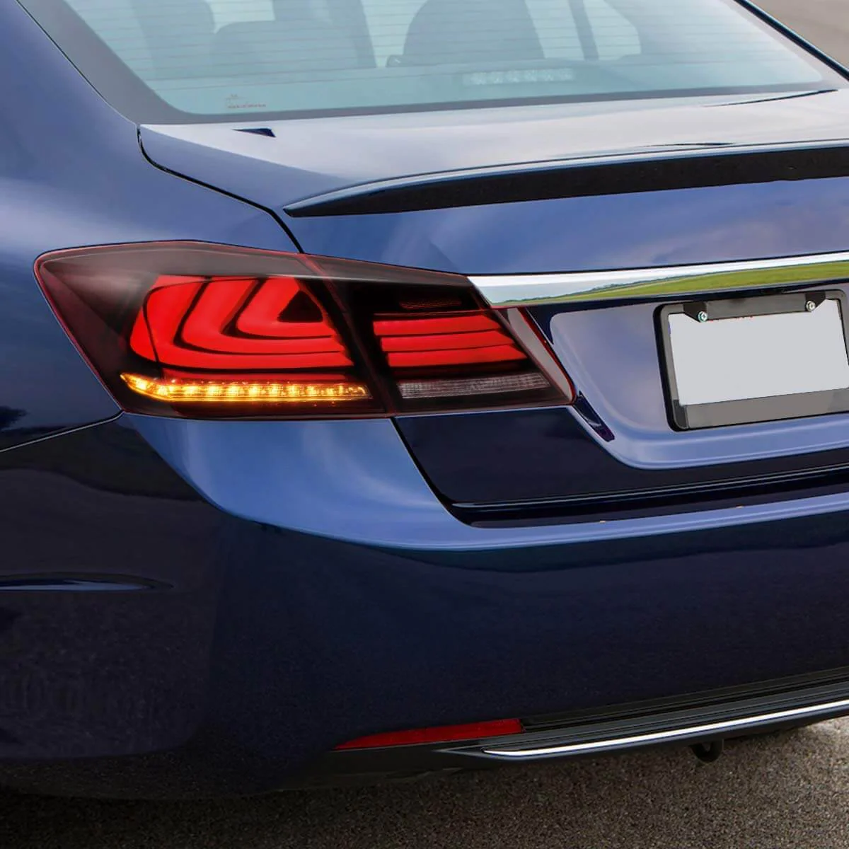 VLAND Full LED Tail Lights For Honda Accord 2013-2015 With Sequential Turn Signals - Image 11