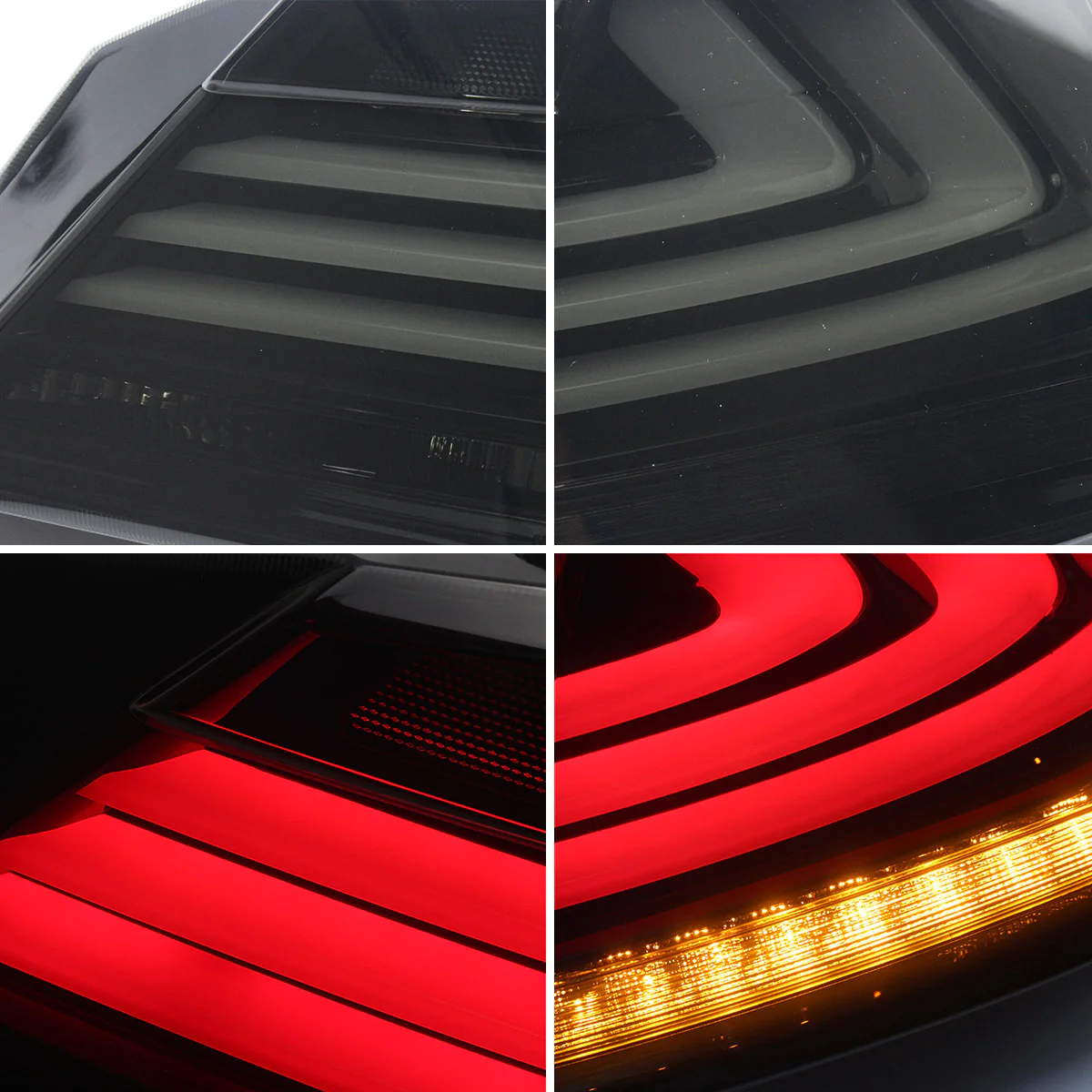 VLAND Full LED Tail Lights For Honda Accord 2013-2015 With Sequential Turn Signals - Image 17